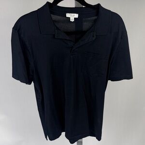 Reiss Men's Dark Polo Shirt